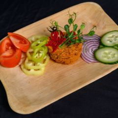 Velős pirítós zöldségekkel